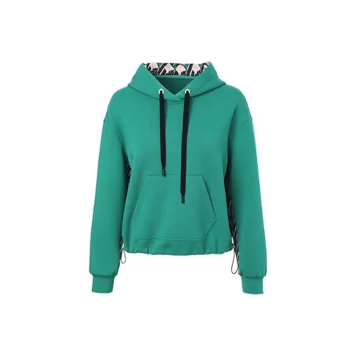 XII BASKET Зеленые Женские Толстовки