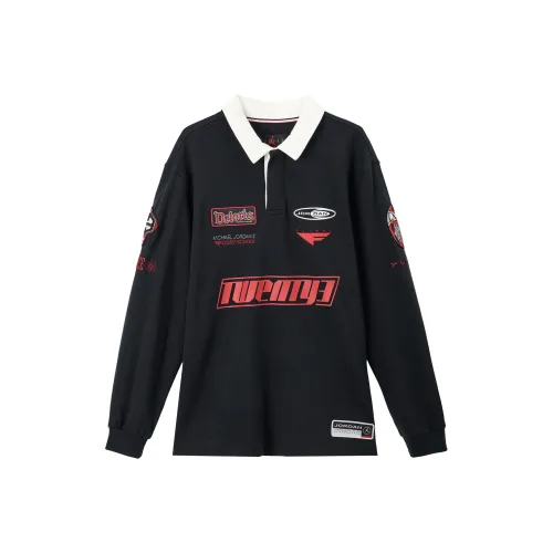 Jordan Essentials Регби Джерси Мужской Черный