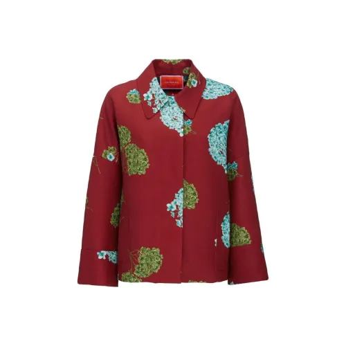 La DOUBLEJ. Куртки Пальто Женские Blood Красный