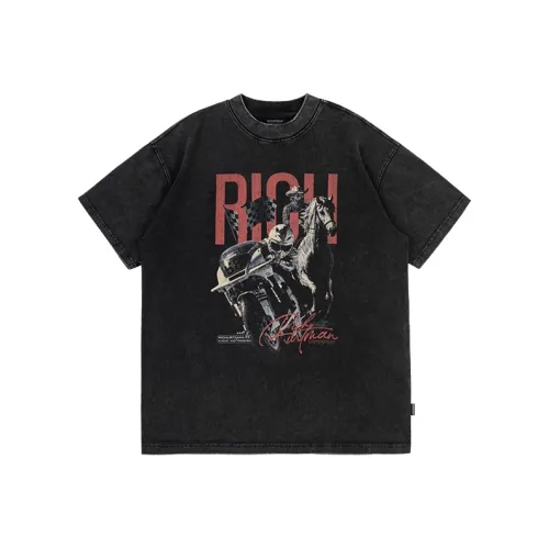 RICHURTMAN T-Shirt Унисекс Черный