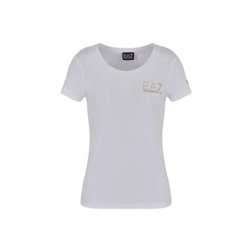 EMPORIO ARMANI Белые Женские Футболки