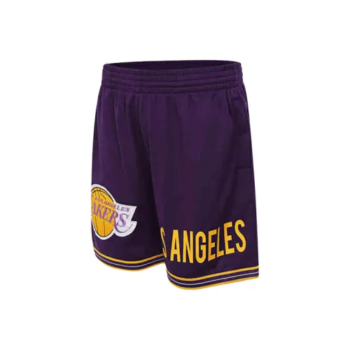 MITCHELL NESS X NBA Los Angeles Lakers Баскетбольные шорты Мужские Фиолетовые