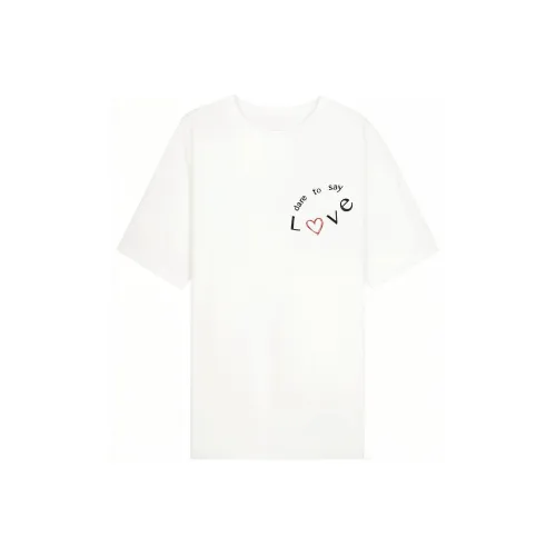 Victoria's Secret x RUI built SS23 Рукав с спущенным плечом T-рубашка Женская Белая