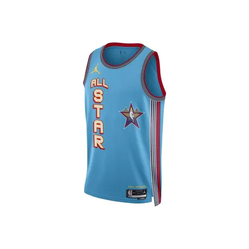 Jordan x NBA All Star Баскетбольная Джерси Мужская Синяя