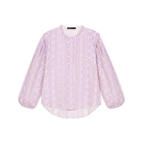 Maje Фиолетовые Женские Рубашки