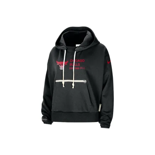 Nike Dri Fit NBA Толстовка Женские Черный Красный