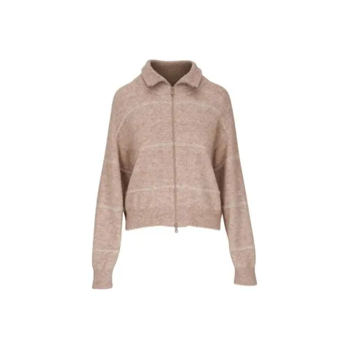 BRUNELLO CUCINELLI FW24 Трикотаж Женский Светлый Умбра