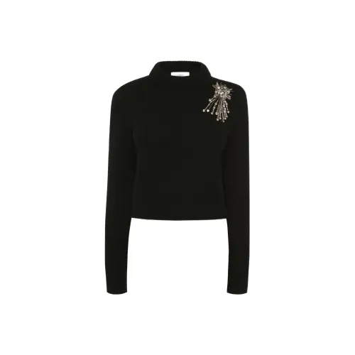 Alexander McQueen Черные Женские Кашемировые Свитеры