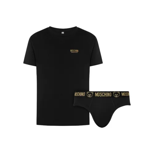 MOSCHINO Повседневная Спортивная Одежда Мужская Черная