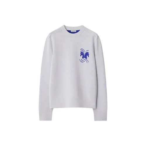 Burberry SS24 Трикотаж Женский Светло-Серый