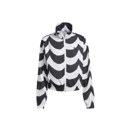 Adidas Originals x Marimekko совместная брендированная куртка Женская Белая