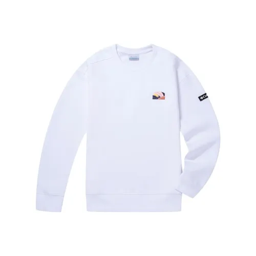 Columbia Белый Женские Свитшоты