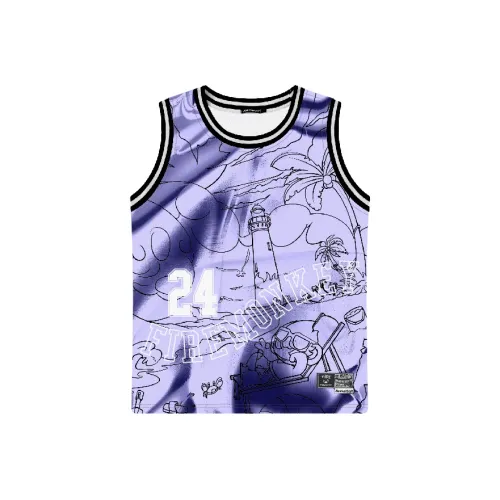 FireMonkey Баскетбольная Джерси Унисекс Фиолетовая