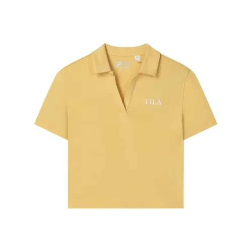 FILA Wheat Wave Желтые Женские Поло