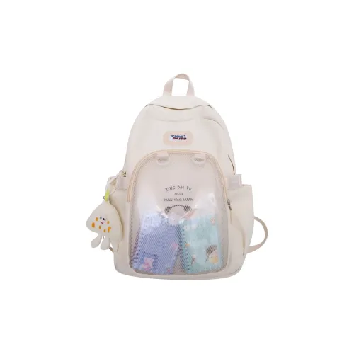 Single Warehouse Нейлон Рюкзак Стандартный Унисекс Белый Розовый Зеленый Фиолетовый Коричневый Черный