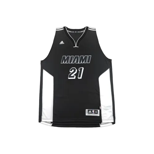 Adidas Баскетбольная Джерси Унисекс Черная