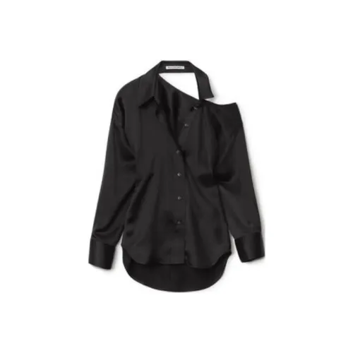 alexander wang Черные Женские Рубашки