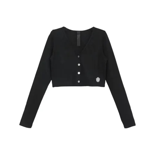 Chrome Hearts SS23 Трикотаж Женский Черный