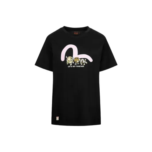 EVISU Черные Женские T-рубашки