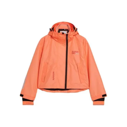 SUPERDRY Куртки Пальто Женские Оранжевые