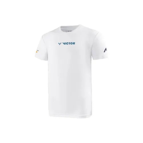 VICTOR Бадминтон Джерси Унисекс Отбеленный