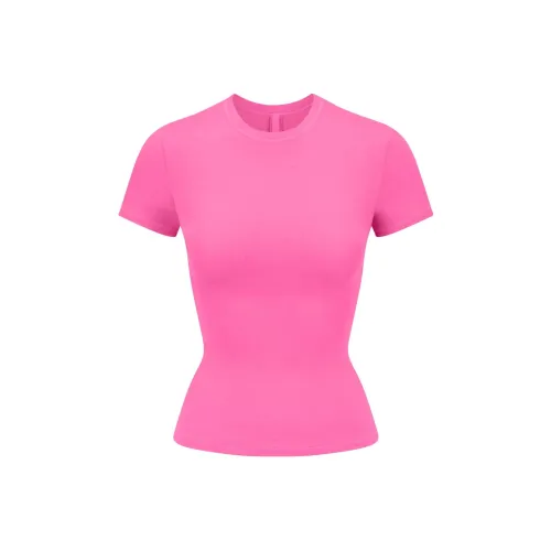 Skims Фуксия Женские Футболки