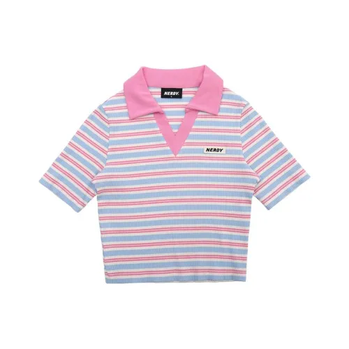 Nerdy Фиолетовый Женские Поло