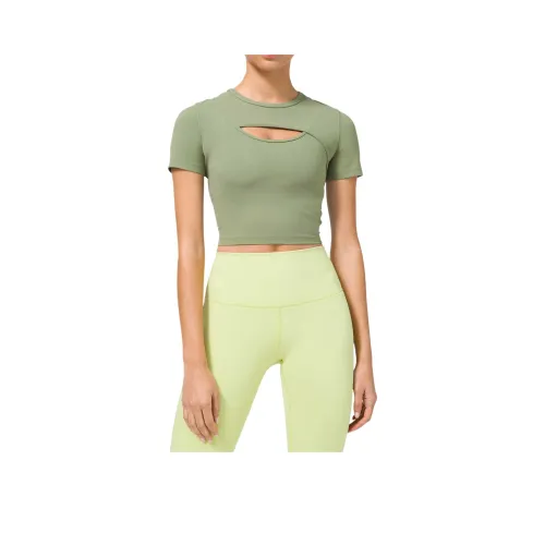 lululemon Get Centred T-Shirt Женская Ivy Green