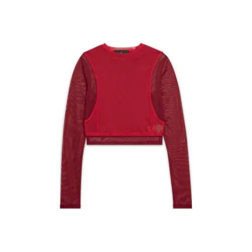 Джордан X Teyana Taylor Co серия красные женские футболки T