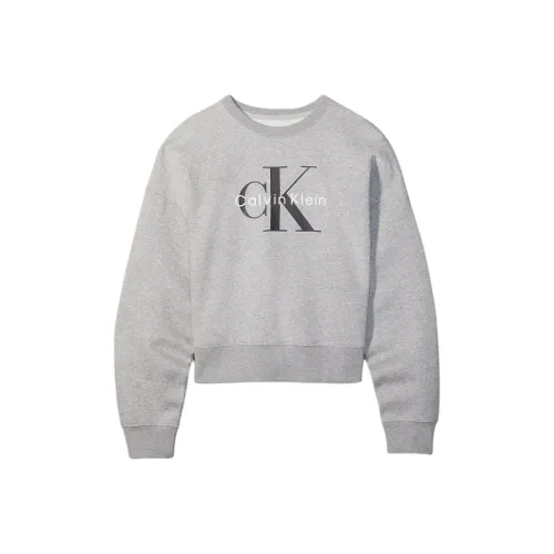 CALVIN KLEIN Свитшот Женский Серый