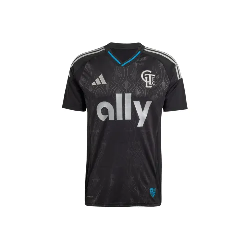 Adidas Футбол Джерси Мужской Черный