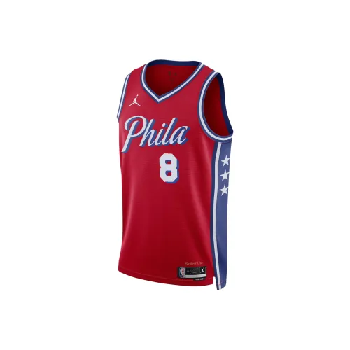 Nike Dri Fit Баскетбольная Джерси Мужская Красная