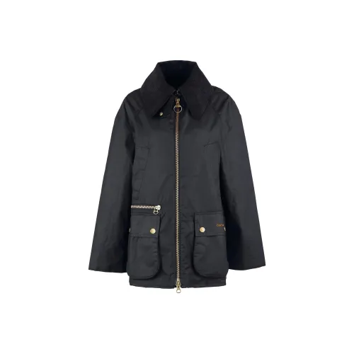 BARBOUR Gunnerside Парафин Куртка Куртки Пальто Женские Черный