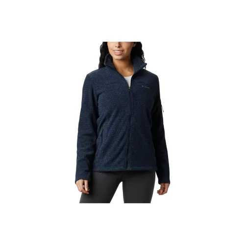 Columbia Fast Trek™ Printed Fleece Jacket Women's Blue Колумбия Fast Trek™ Printed Флис Куртка Женская Синяя