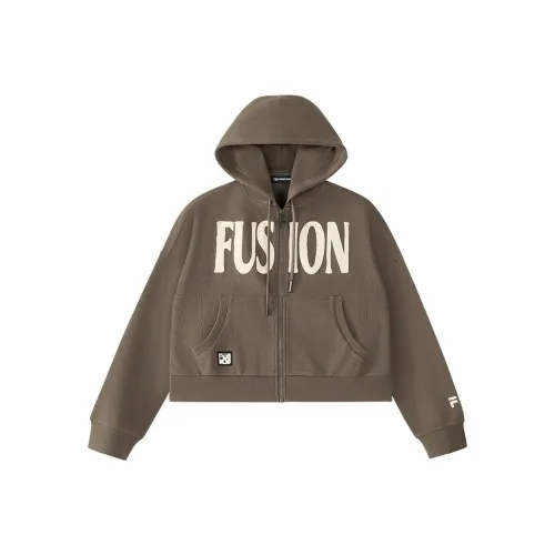 FILA FUSION Коала Коричневый Женский Трикотаж