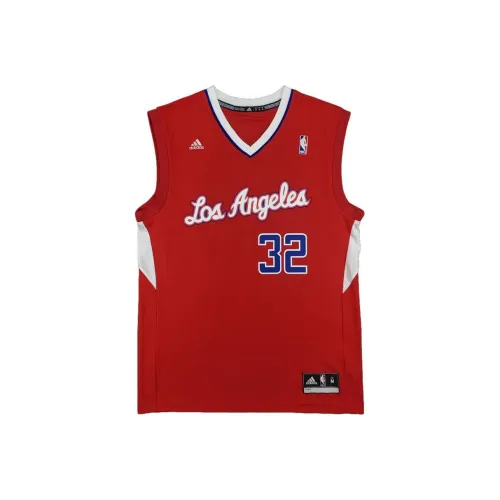 Adidas Баскетбольная Джерси Мужская Красная