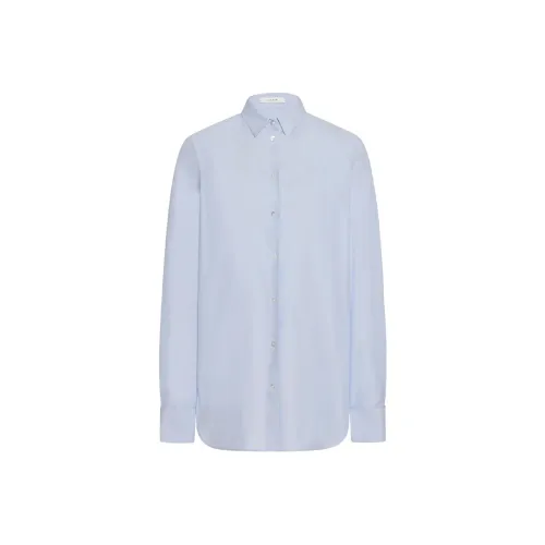 THE ROW Небесно-голубые Женские Рубашки