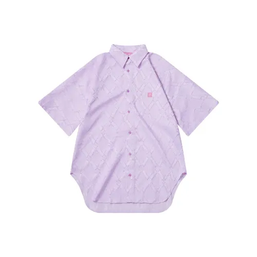 Pink Pineapple Женские Рубашки