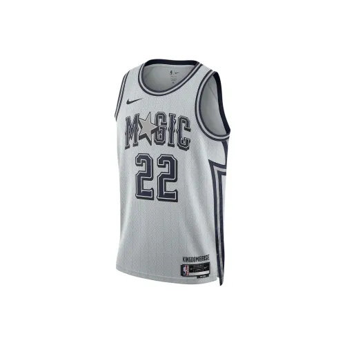 Nike Dri Fit FW24 Баскетбольная Джерси Мужская Серого цвета