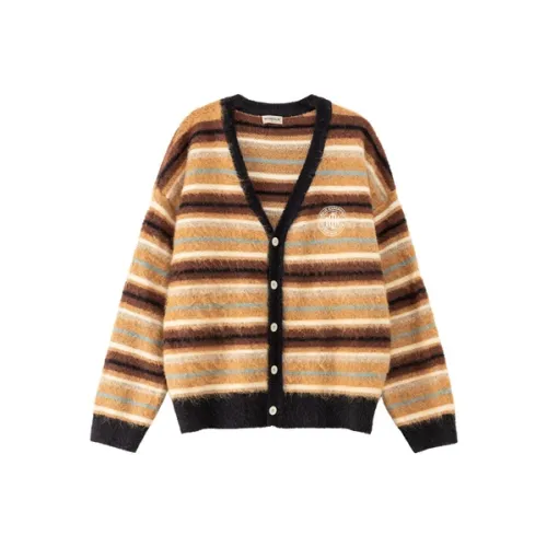 NO ONE ELSE Желтые Полосы Унисекс Трикотаж