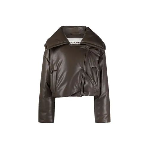 NANUSHKA Коричневые Женские Куртки