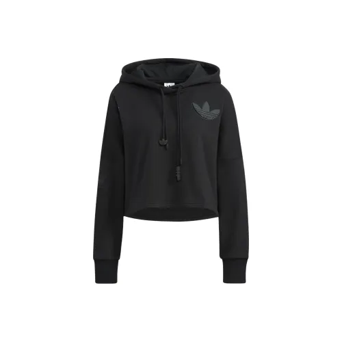 Adidas Originals ADICOLOR HOODIE Толстовка Женская Черная