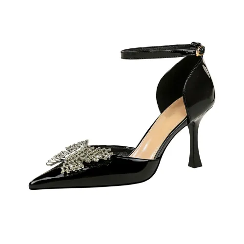 YAFEI XUANYU Узкий каблук высокий каблук 8 см женский