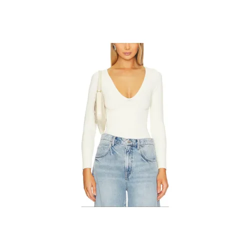 FREE PEOPLE Комбинезон Женский Белый