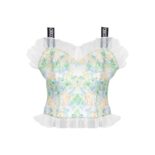 CHICCO MAO Зеленые Женские Камисоли