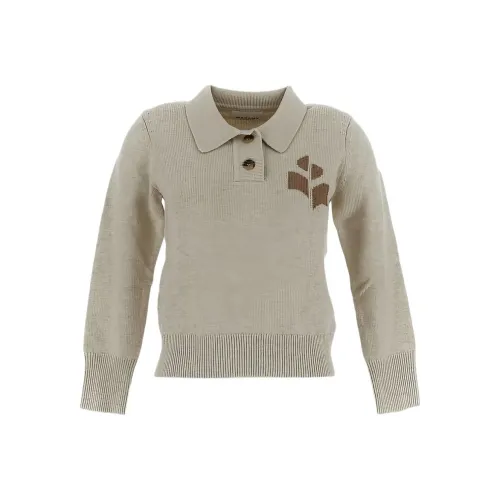 ISABEL MARANT Бежевые Женские Свитеры