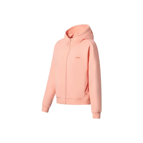 LINING Training Series Яркий Лотос Апельсин Женские Толстовки