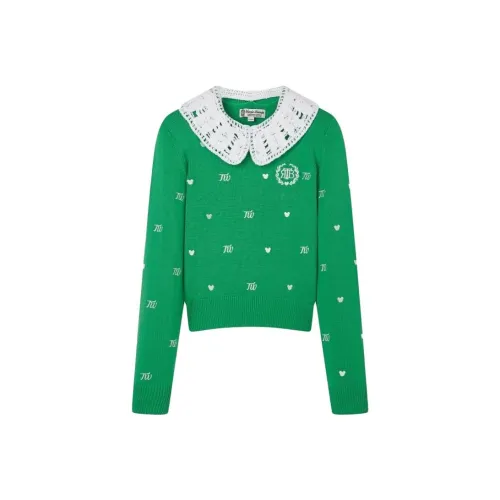 Teenie Weenie Трикотаж Женский Зеленый