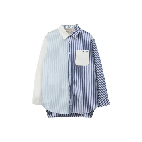 CANOTWAIT_ SS23 дизайнерская коллекция Смешанный цвет Унисекс Рубашки