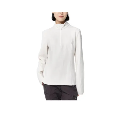 DECATHLON QUECHUA Флис Одежда Женская Лунный Камень Серый Экрю